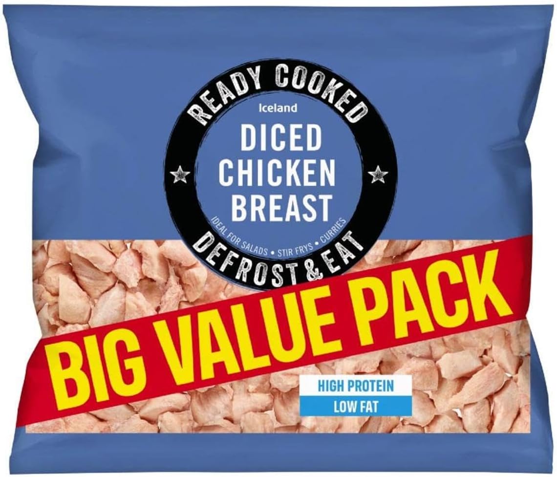 Iceland Diced Chicken Breast 800g (Frozen)