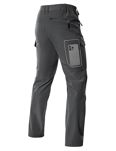 Moosehill Hiking Pants Men Stretch: Breathable Waterproof Quick Dry Lightweight
