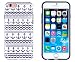 iPhone 6 Case, DandyCase PERFECT PATTERN *No Chip/No Peel* Flexible Slim Case Cover for Apple iPhone 6 (4.7" screen) - LIFETIME WARRANTY [Distressed Nautical Anchor]