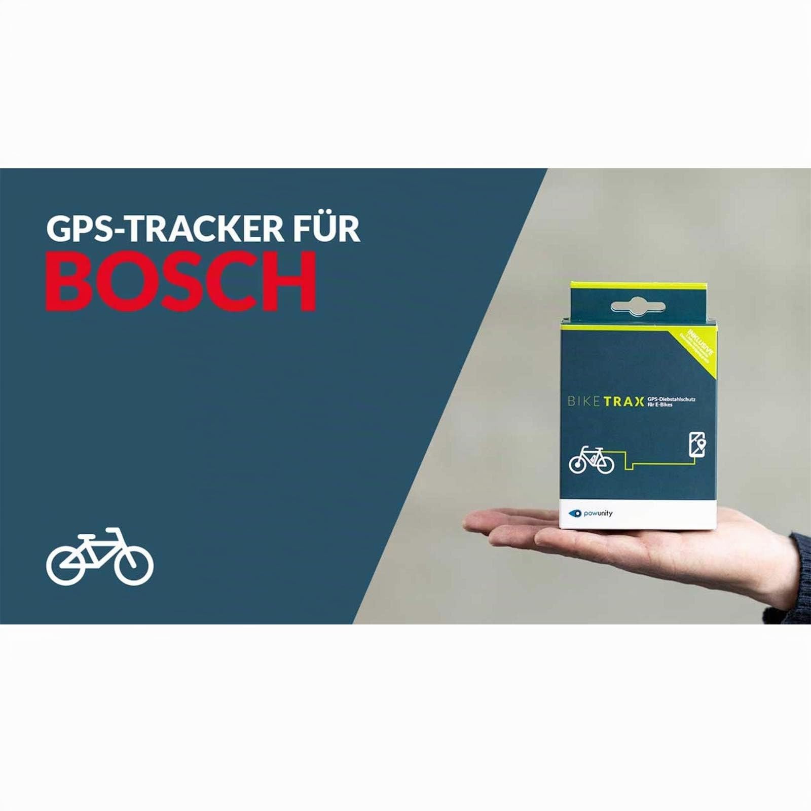 BikeTrax GPS für Bosch (Gen4) Ebike Diebstahlsicherung