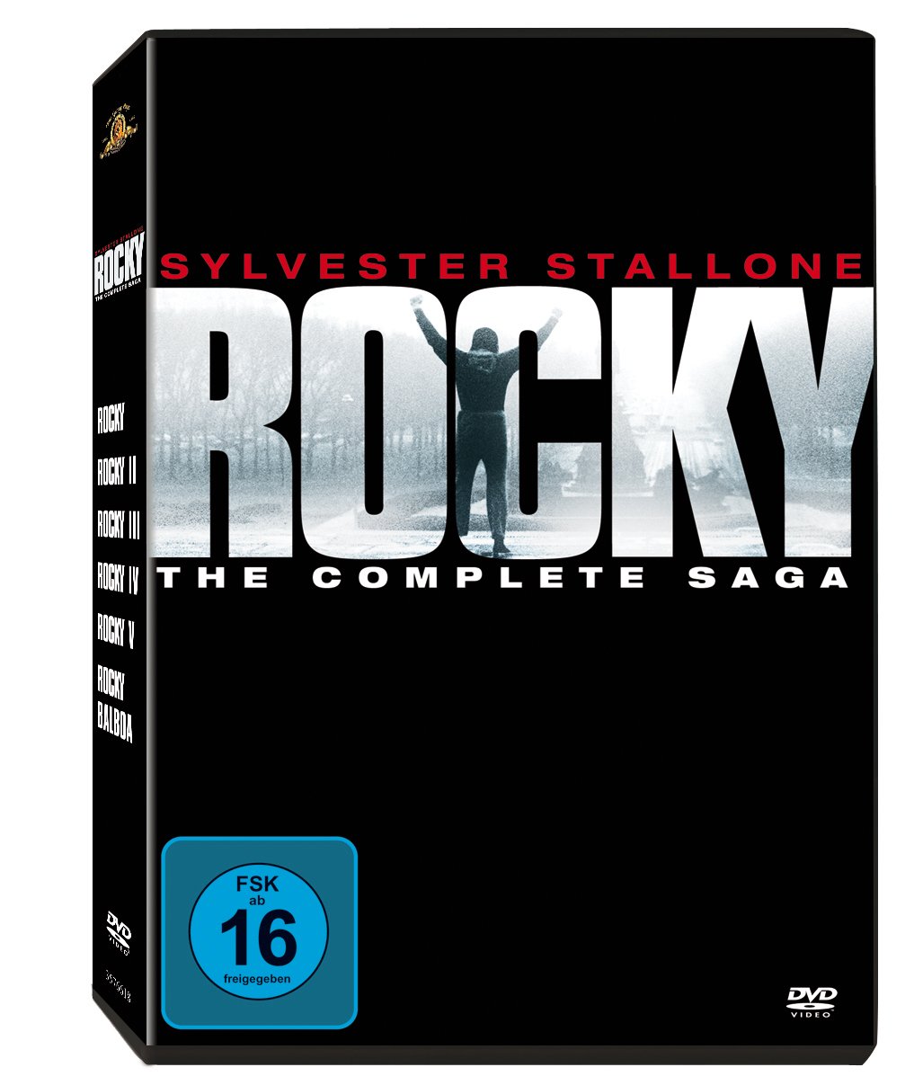 Rocky The Complete Saga 6 DVDs