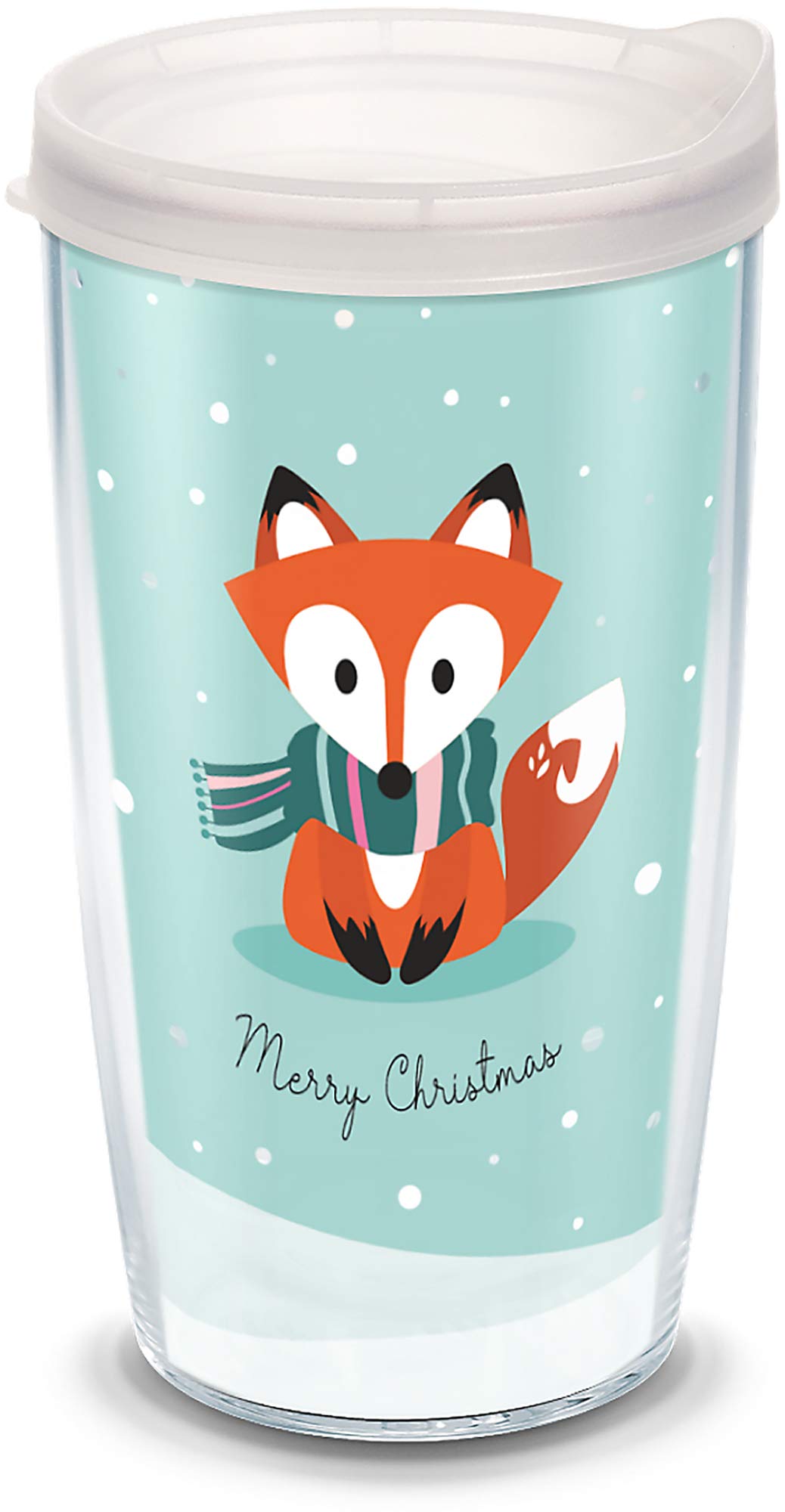 Tervis Thermobecher mit Weihnachtsmotiv, hergestellt in den USA, doppelwandig, isoliert, hält Getränke kalt und heiß, 473 ml, klassisch