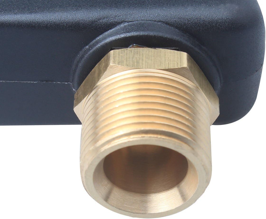 OPENDOOR Pressure Washer Gun,3000 PSI Max with 5 Color Quick Connect Nozzles M22 Hose Connector 3.0 TIP