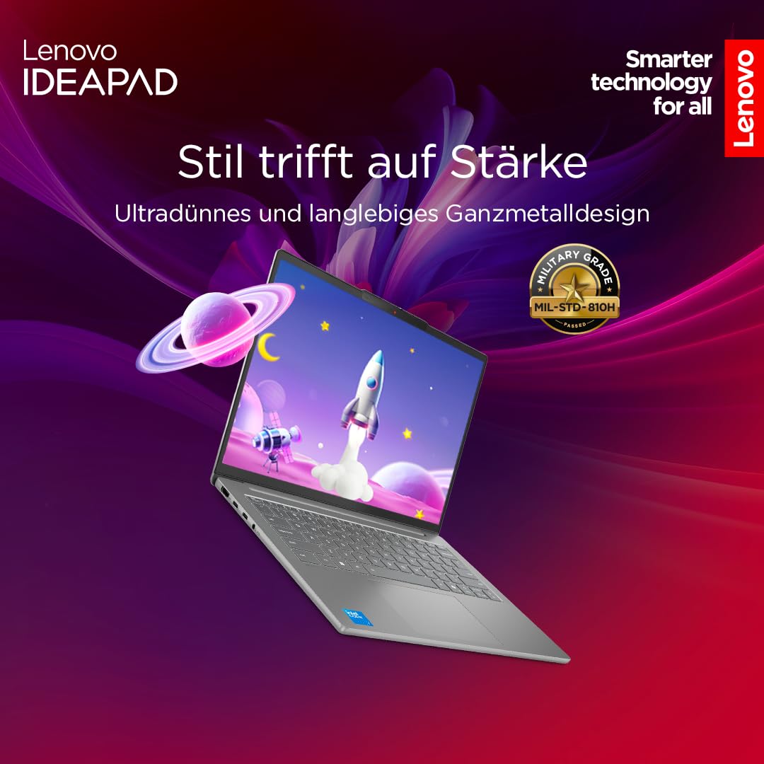Lenovo IdeaPad Slim 5i Laptop | 14" OLED WUXGA Display | Intel Core i7-13620H | 16GB RAM | 5... Ansicht 3