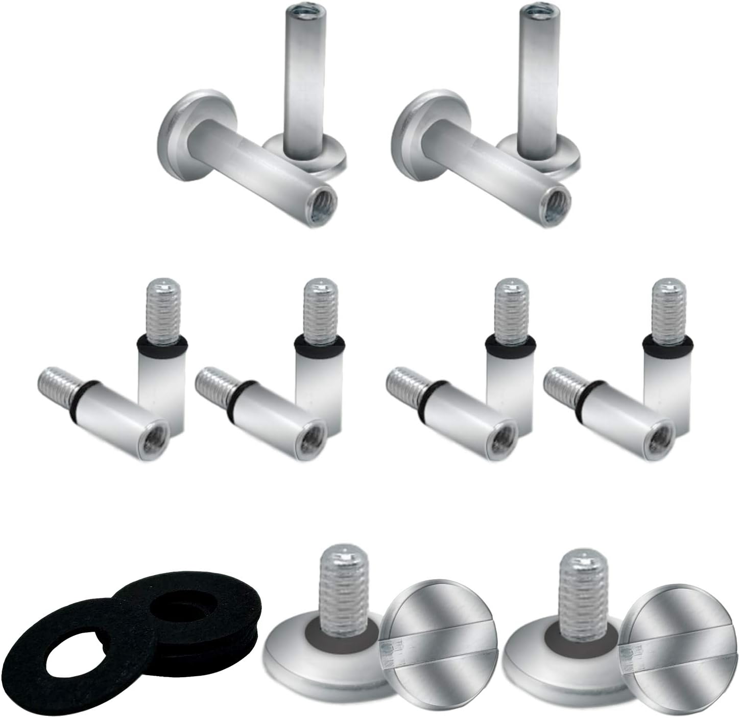 Clips Expansion Pack Compatible for All Brands Key Organizer Smart Keys Holder. in The Kit: Screws, Spacers, Posts and Bolts