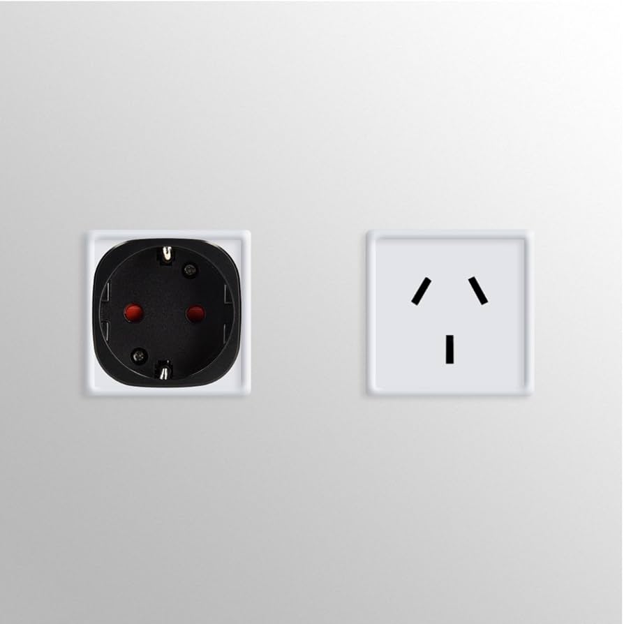 2 X Presa Da Viaggio Australia Cina Presa Tipo I Utilizzabile Con Prese 3 Poli 4057665289239 - Foto 2