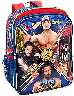 WWE 16 inch Backpack with Side Mesh Pockets