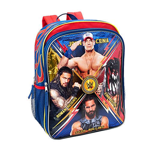 WWE 16 inch Backpack with Side Mesh Pockets