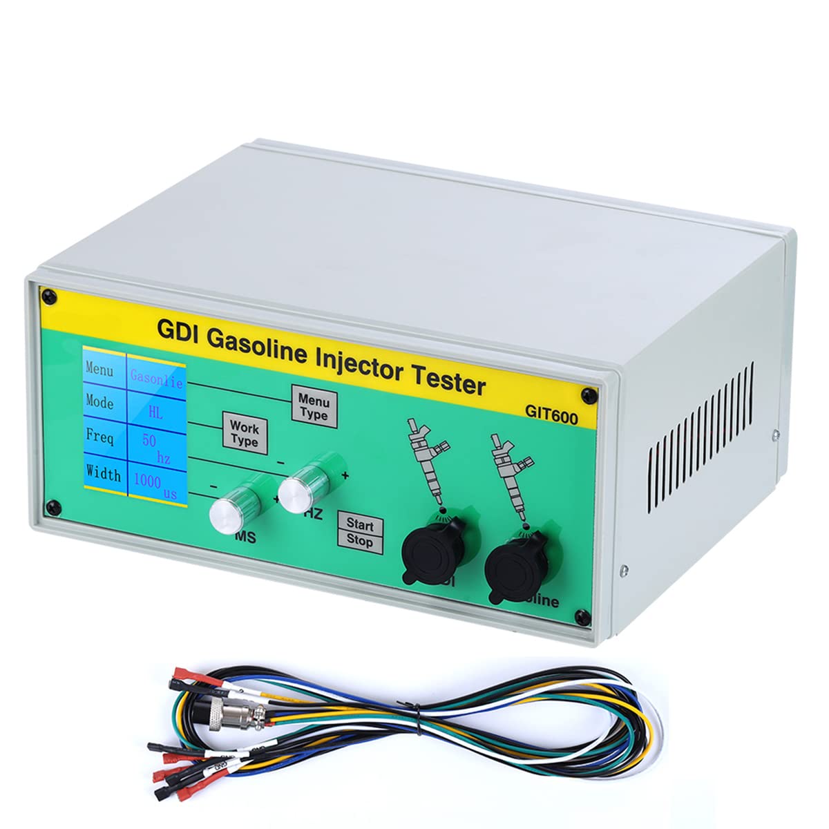 GIT600 GDI/FSI Tester wtryskiwaczy benzyny Tester wtryskiwaczy benzyny Tester wtryskiwaczy samochodowych Tester bezpośredniego wtrysku benzyny