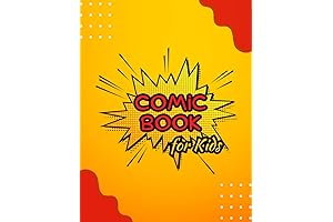Blank Comic Book for Kids: Create Your Own Comics Sketchbook