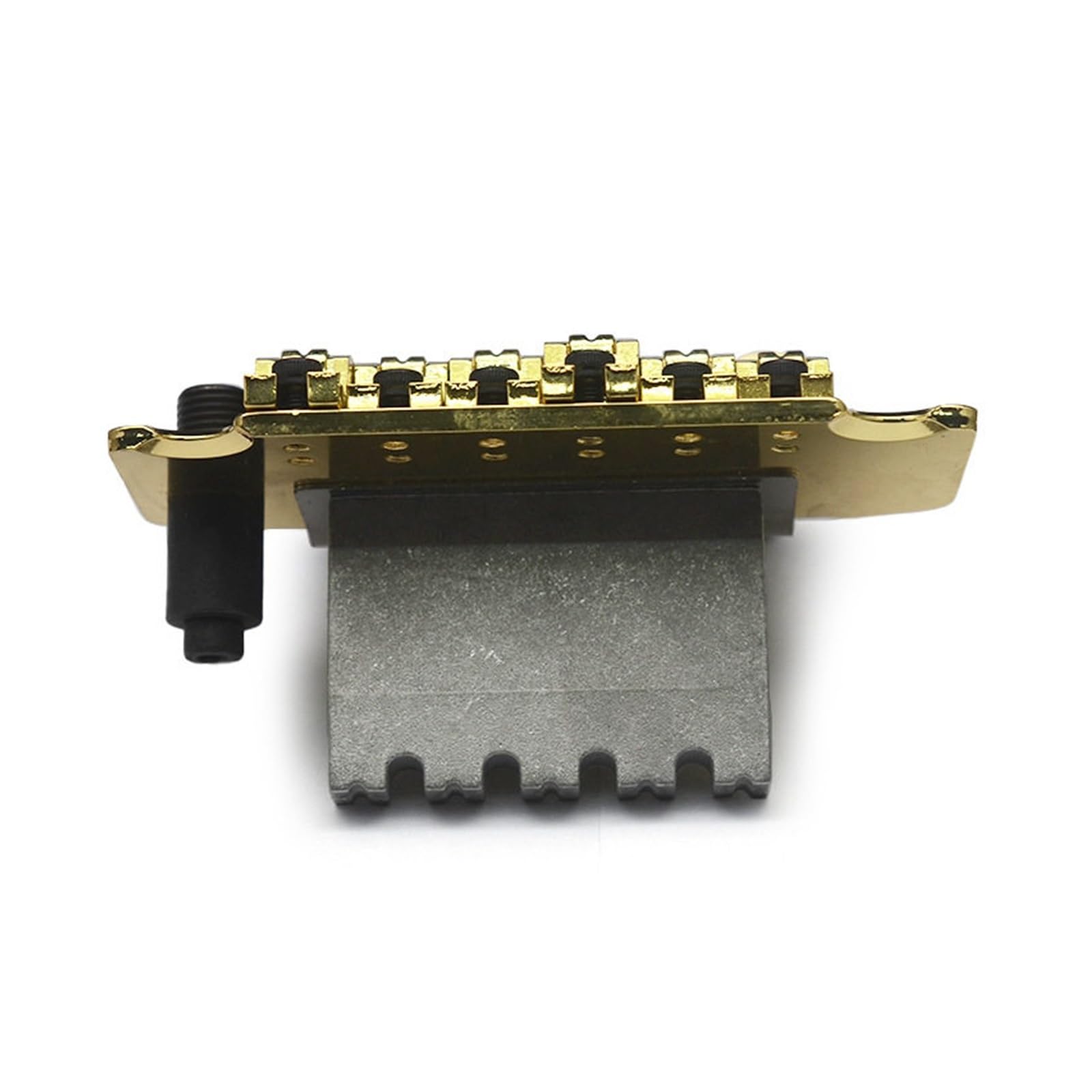 Accesorios Profesionales Para Guitarra Eléctrica Para Principiantes Juego De Cordal De Puente De Trémolo Doble | Puente de guitarra(Gold)
