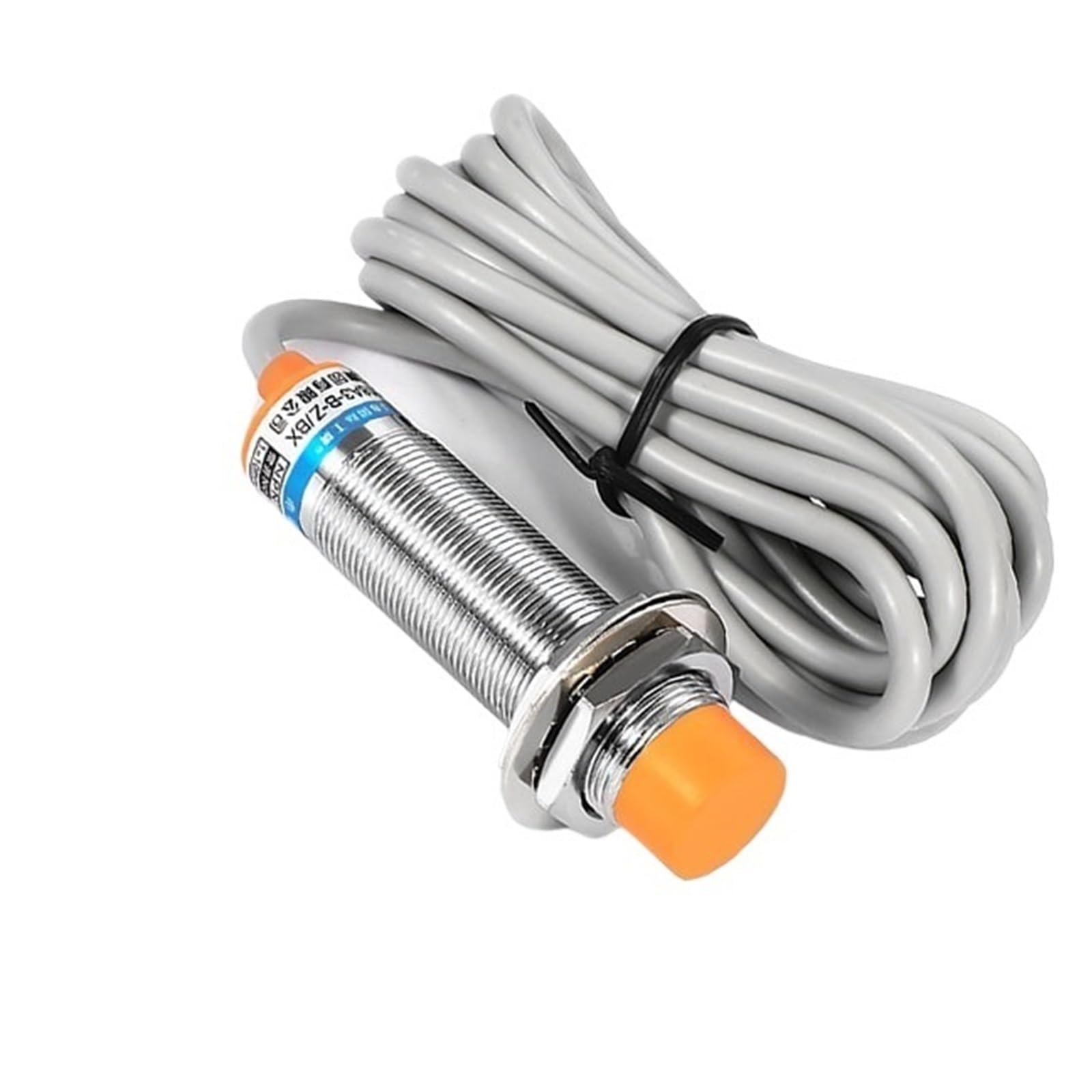 JJKKOZVQF LJC18A3 Series M18 Proximity Sensor Capacitive Proximity Switch DC6-36V Output Distance 10mm(PNP-NO)
