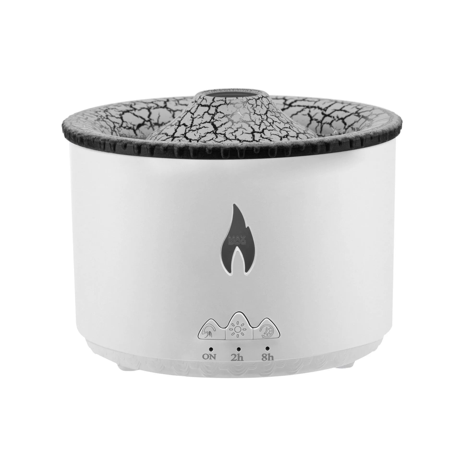 Amazon.co.jp: 火山加湿器、デスクトップ超音波ディフューザー