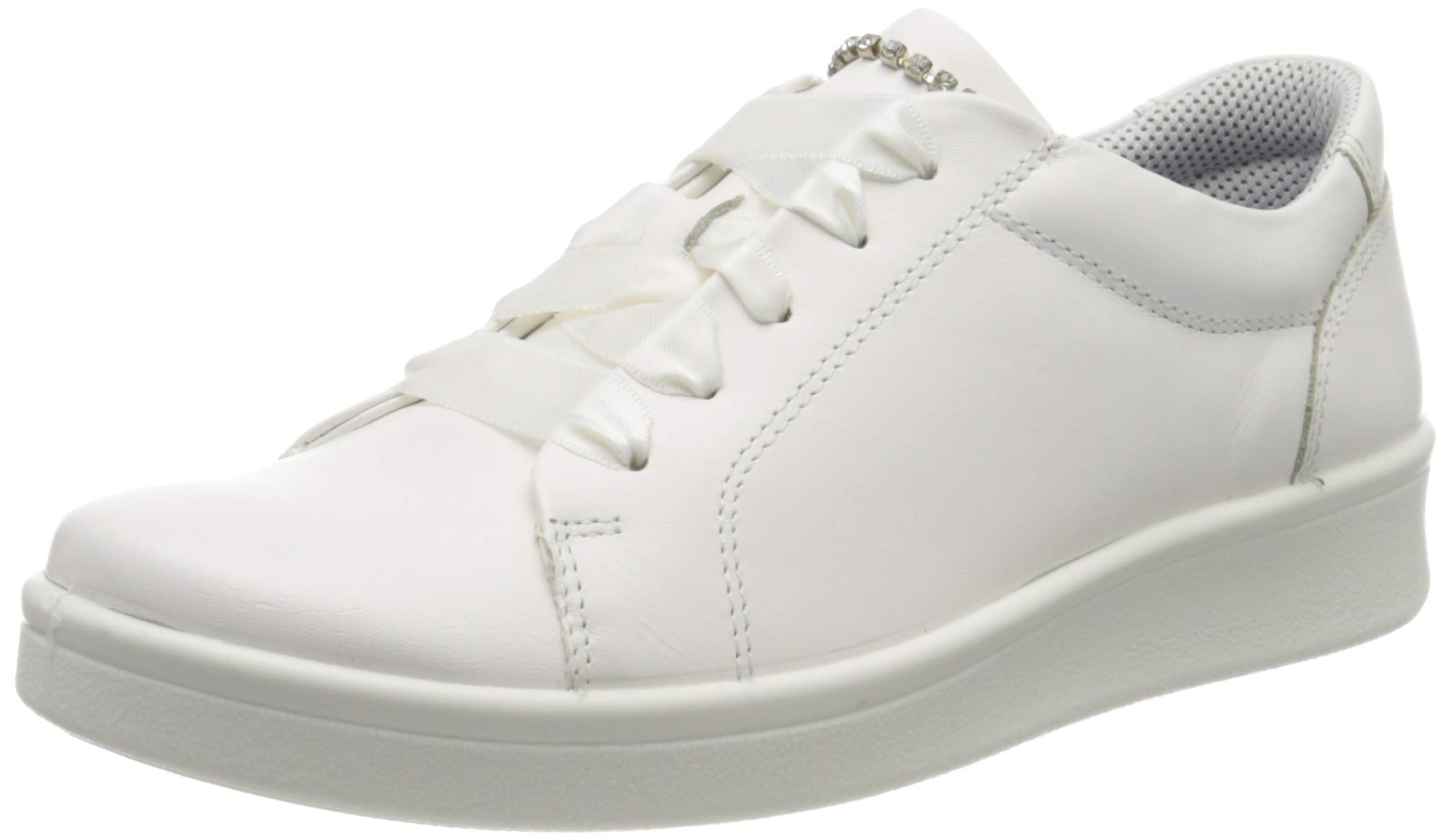 Jomos Women's Flora Sneaker, White Off-White 15 212, 4.5 UK