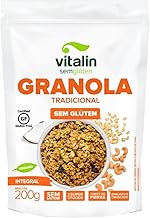 Vitalin Granola Tradicional Integral Sem Glúten 200G