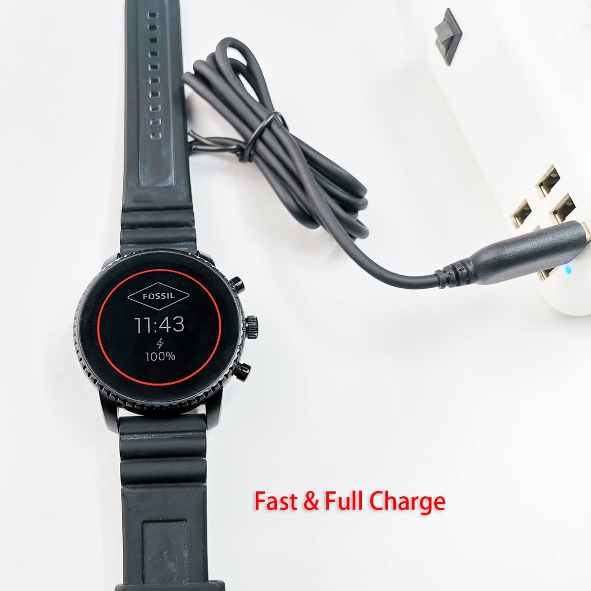 Amazon.co.jp: VFAN 2本セット フォッシル 充電器 Fossil Gen 4, Gen5 