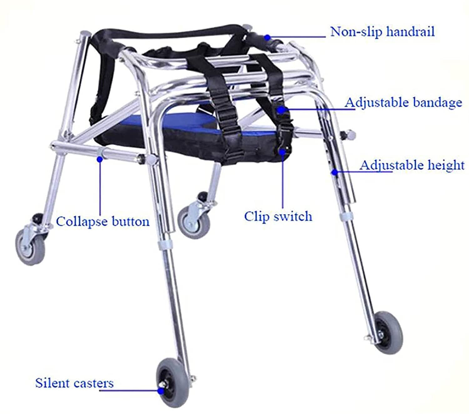 歩行器 PCウォーカー 子供用 歩行器 PCウォーカー リハビリ 小児 下肢麻痺 美品 Amazon.co.jp: 車輪