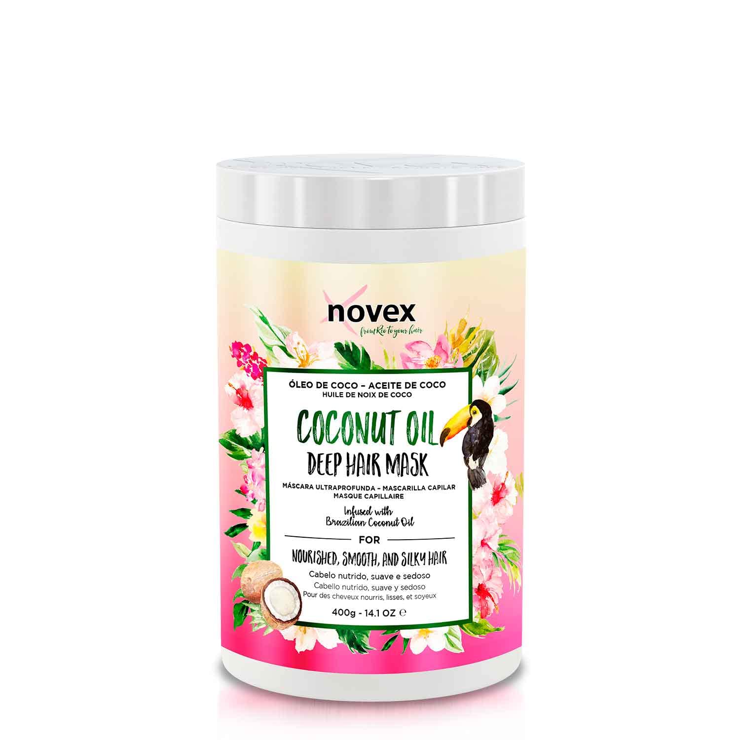 Novex Coconut Oil Hair Mask, 400 Grams