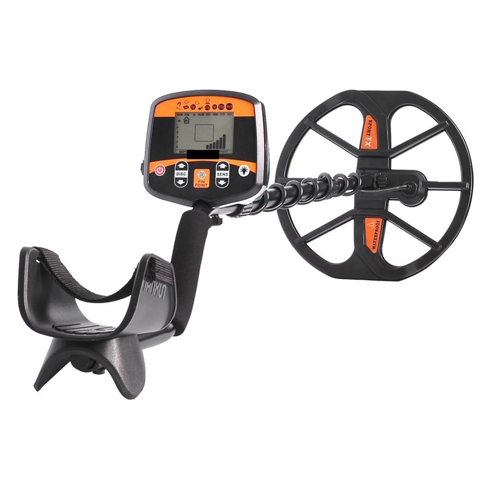 Metal Detector, Underground Metal Detector TX960 Metal Search PinPointer Gold Treasure Hunter Scanner