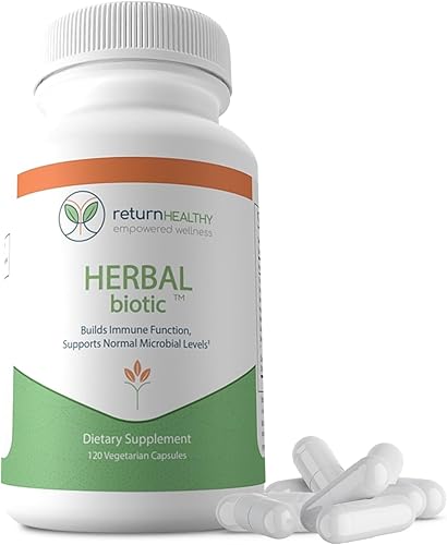 Miniatura 8 de Return Healthy - Biotico a base de hierbas, vitaminas de apoyo inmunológico, refuerzo natural del sistema inmunológico para adultos, suplemento de