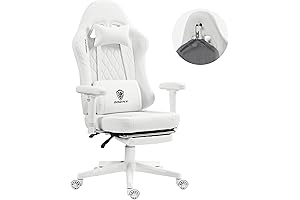 Dowinx White Gaming Chair: Comfort and Style for Next-Level Gaming