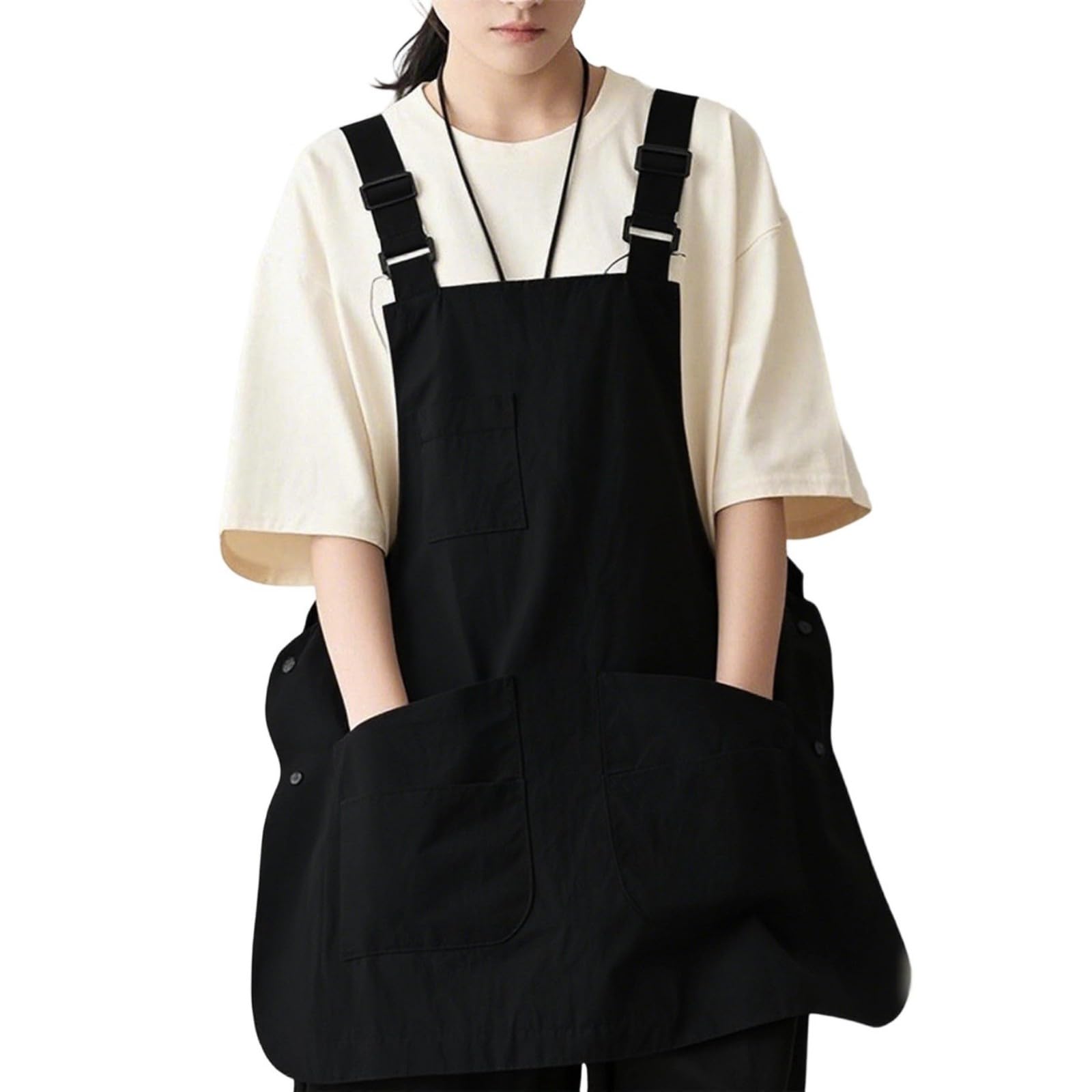 hogtnd Multipurpose Water Resistant Apron Taslon Fabric Kitchen Aprong for Professional Chefs Bartenders and Salon Grooming Work Apron