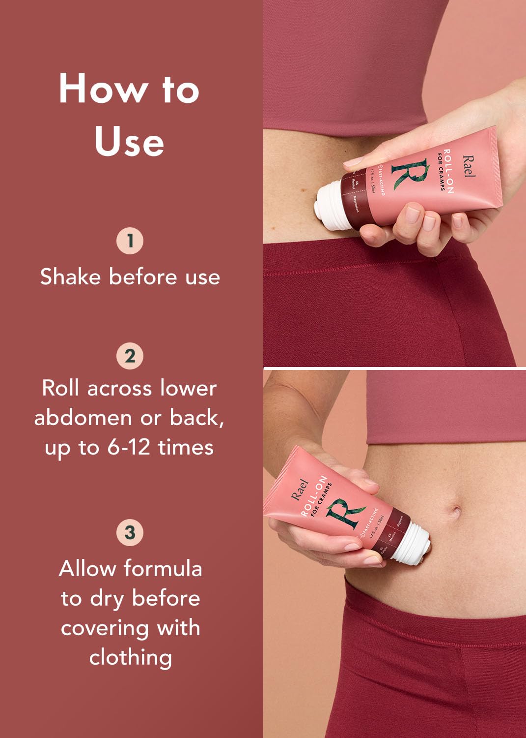 Rael Roll-On Cream for Feminine Care, Camphor and Menthol Formula (1.7 oz) — Amazon image 4