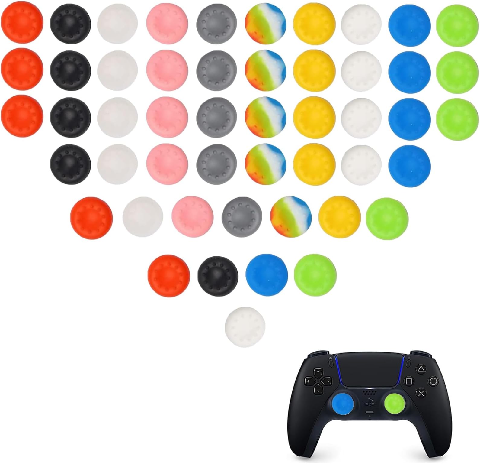16Pcs Xbox Thumb Grips, Xbox Controller Thumb Grips, Thumb Grips, Ps4