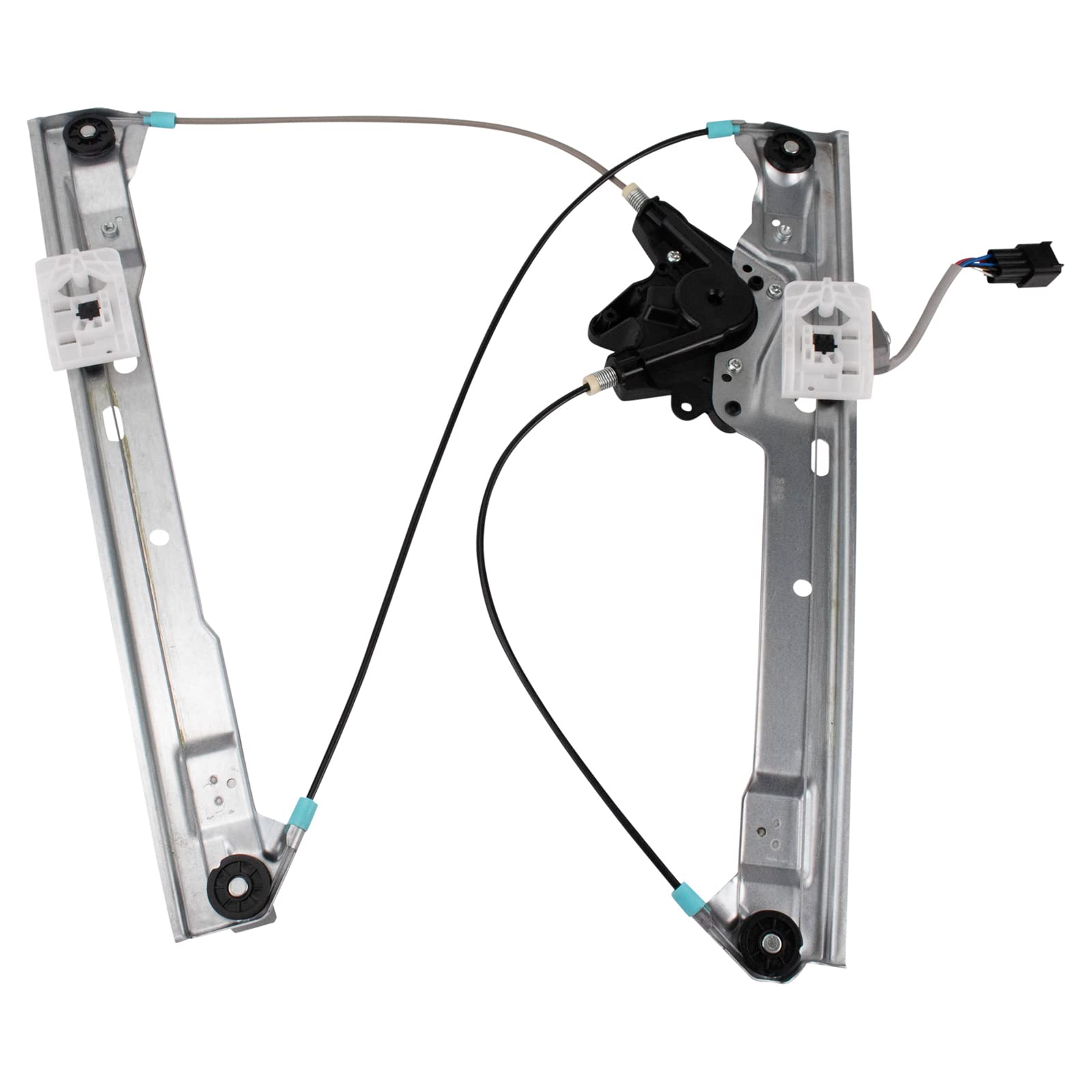 TRQ Front Right Power Window Regulator &amp; Motor Assembly Passenger Side | For 2013-2018 Ford C-Max