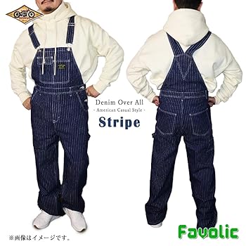 【美品】キャリー　デニム　オーバーオール　サロペット　真鍮　アメカジ　ルード Amazon | [Kayiyasu] デニムオーバーオール メンズ