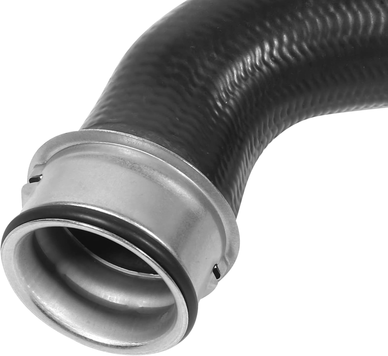 X AUTOHAUX Lower Radiator Coolant Hose 2045010482 Rubber Replacement for Mercedes-Benz GLK350 2010-2012 for Mercedes-Benz E350 2010-2011