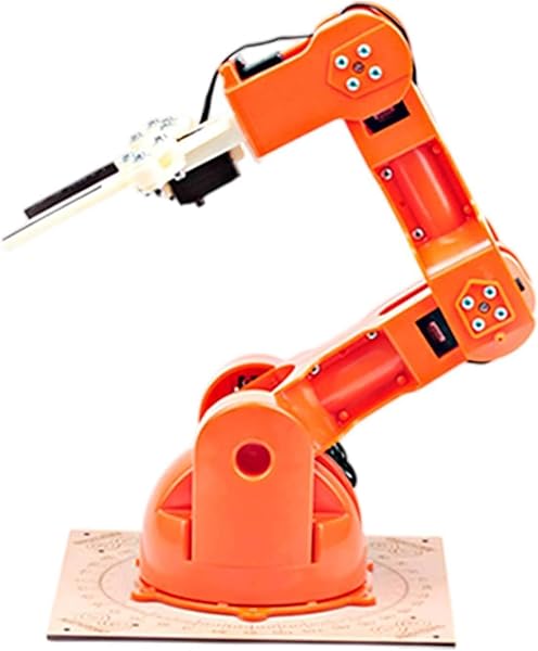 Arduino Tinkerkit Robot Arm [T050000_AEU] Robotic Arm Assembly and Programming Complete Kit for Robotics, Programming and Motor Control - 2