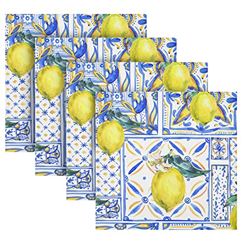 Servilletas de Tela Cuadradas 50.5x50.5 cm Set de 6 miniatura 4