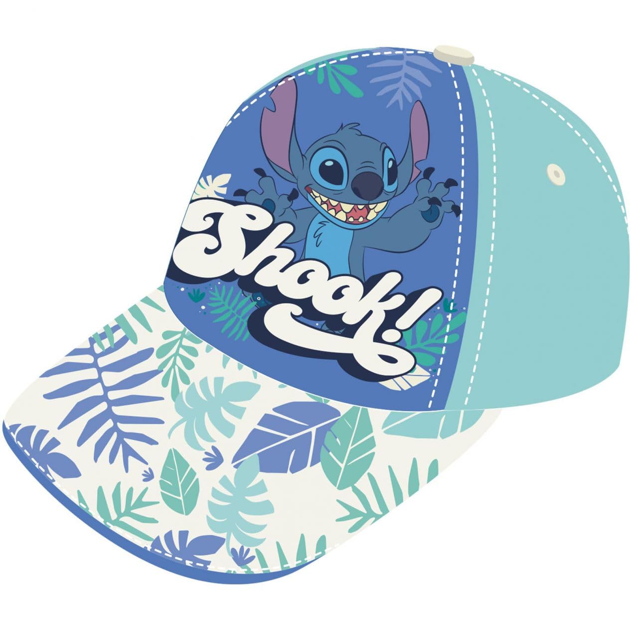 Disney Stitch Gorro para Niñas, Diseño Stitch, Scrump y Angel Gorra de Beisbol Gorra de Verano Infantil, Regalo para Niñas y Adolescentes