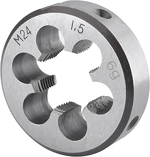 Burkit Metric M24 X 1.5 Round Threading Die, M24 x 1.5 Machine Thread Die Right Hand