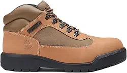 Bota masculina impermeável com cadarço médio