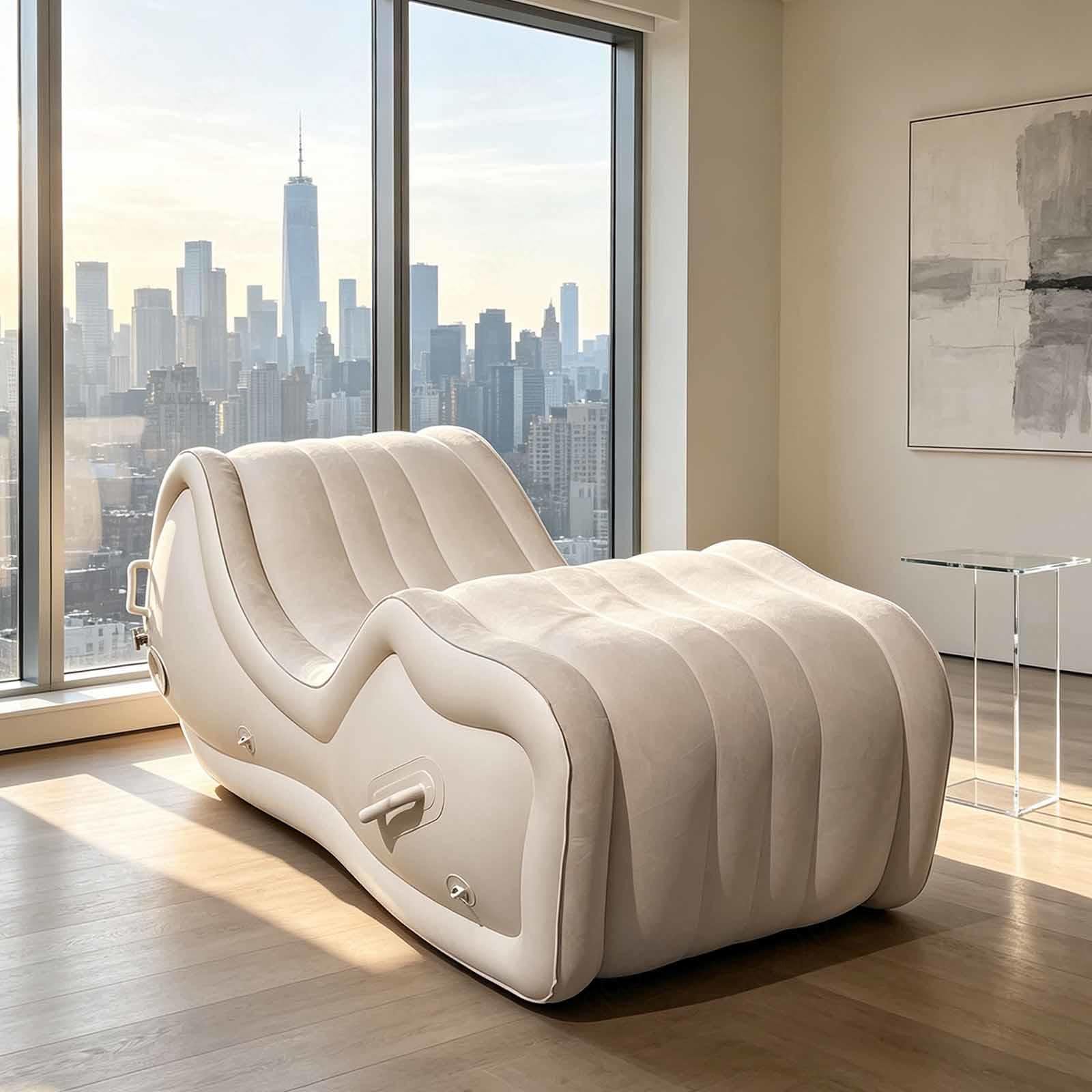 Fauteuil Tantrique Sexuel Gonflable Tantra Sofa Chair Fauteuil Érotique,B