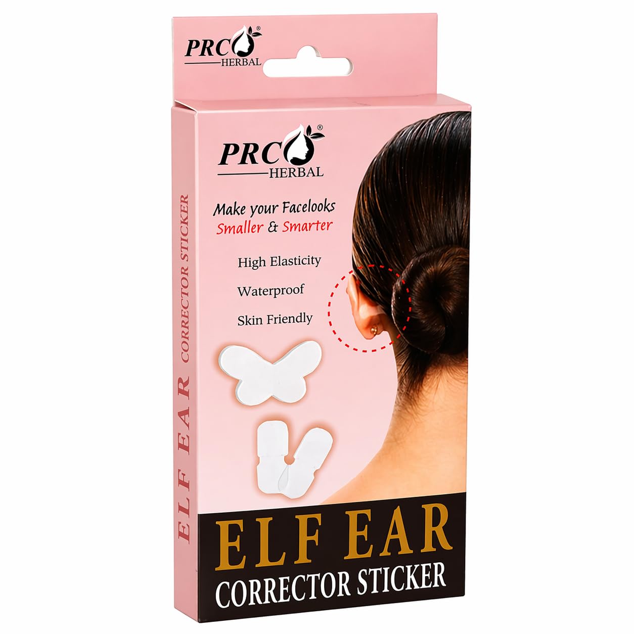 Elf Ear Corrector Sticker | Invisible Ear Lift Tape for Women (PACK OF 1) | Waterproof, Skin-Friendly Ear Shaping Stickers | Instant Face Slimming Look-image-26