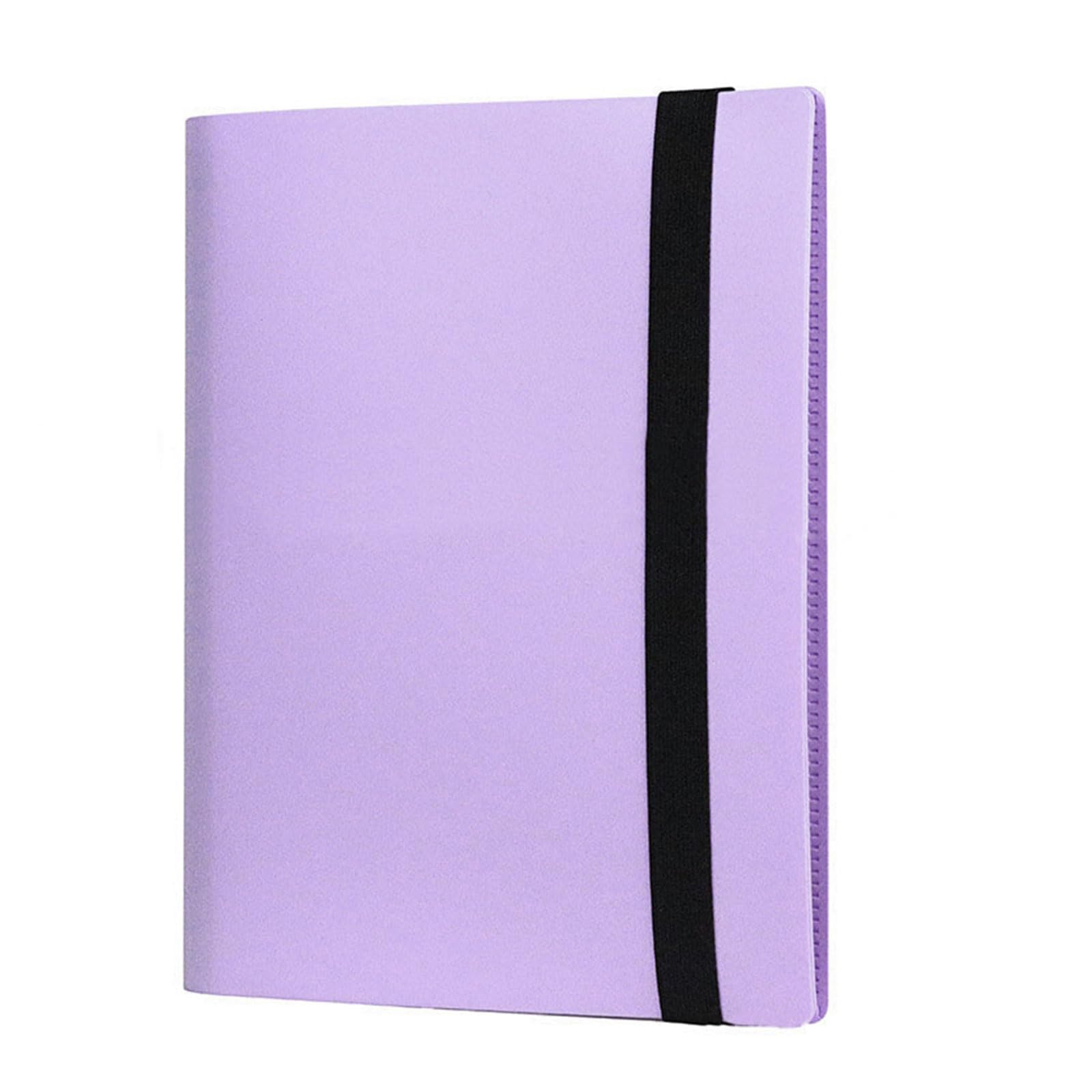 carotoe 9-Pocket Trading Card Binder, 360 Display Album for Sports & Game Collectors, Card Holder Trading Binder