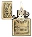 Custom Personalized Zippo Jack Daniel's Classic Windproof Lighter Free Engraving (Gold EB)