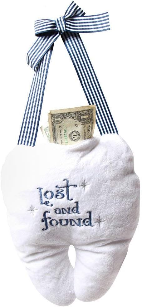 Tooth Fairy Lost & Found Pillow, Blue