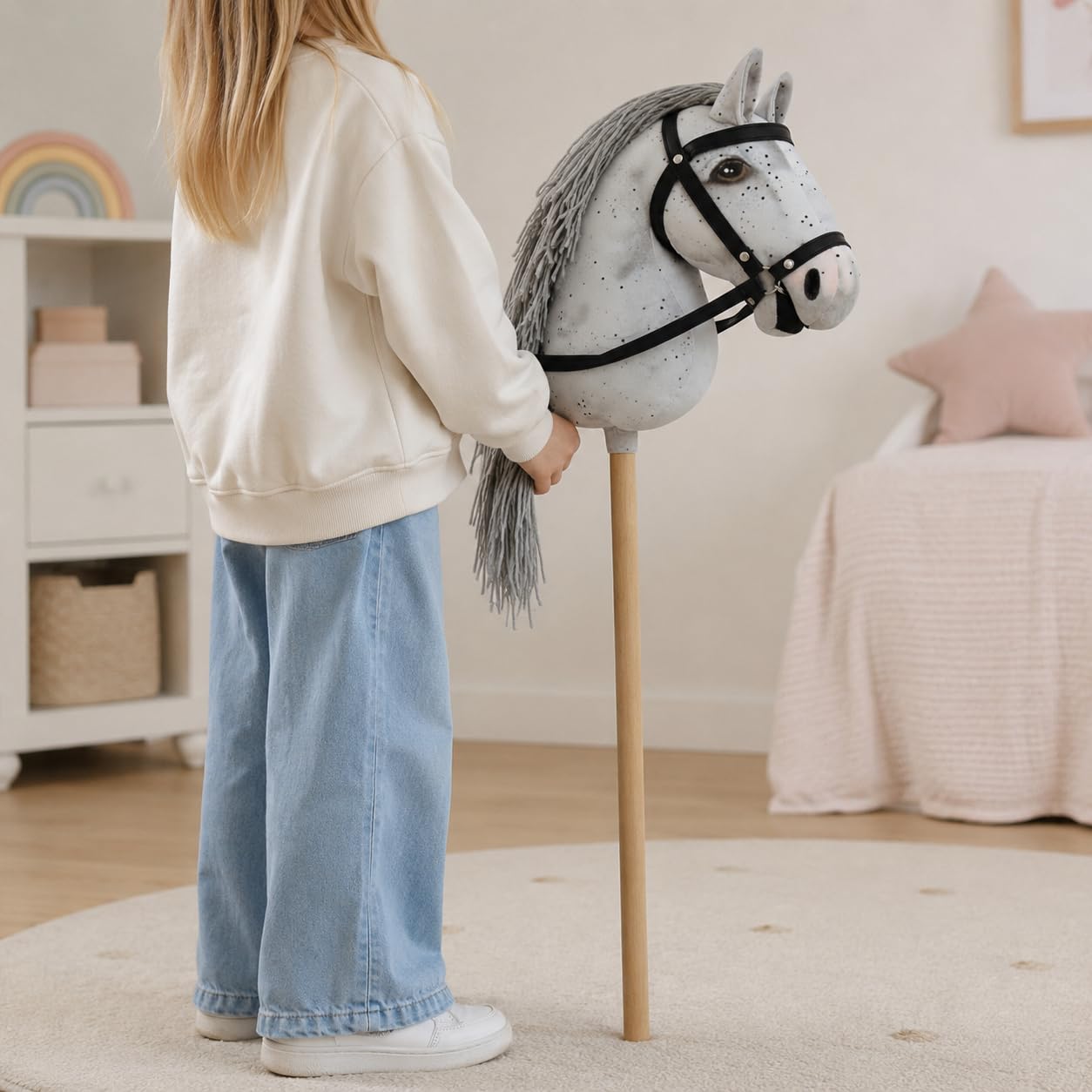 Horse de hobb (Sweety Toys 14521) | Adecuado para torneos de aficionados