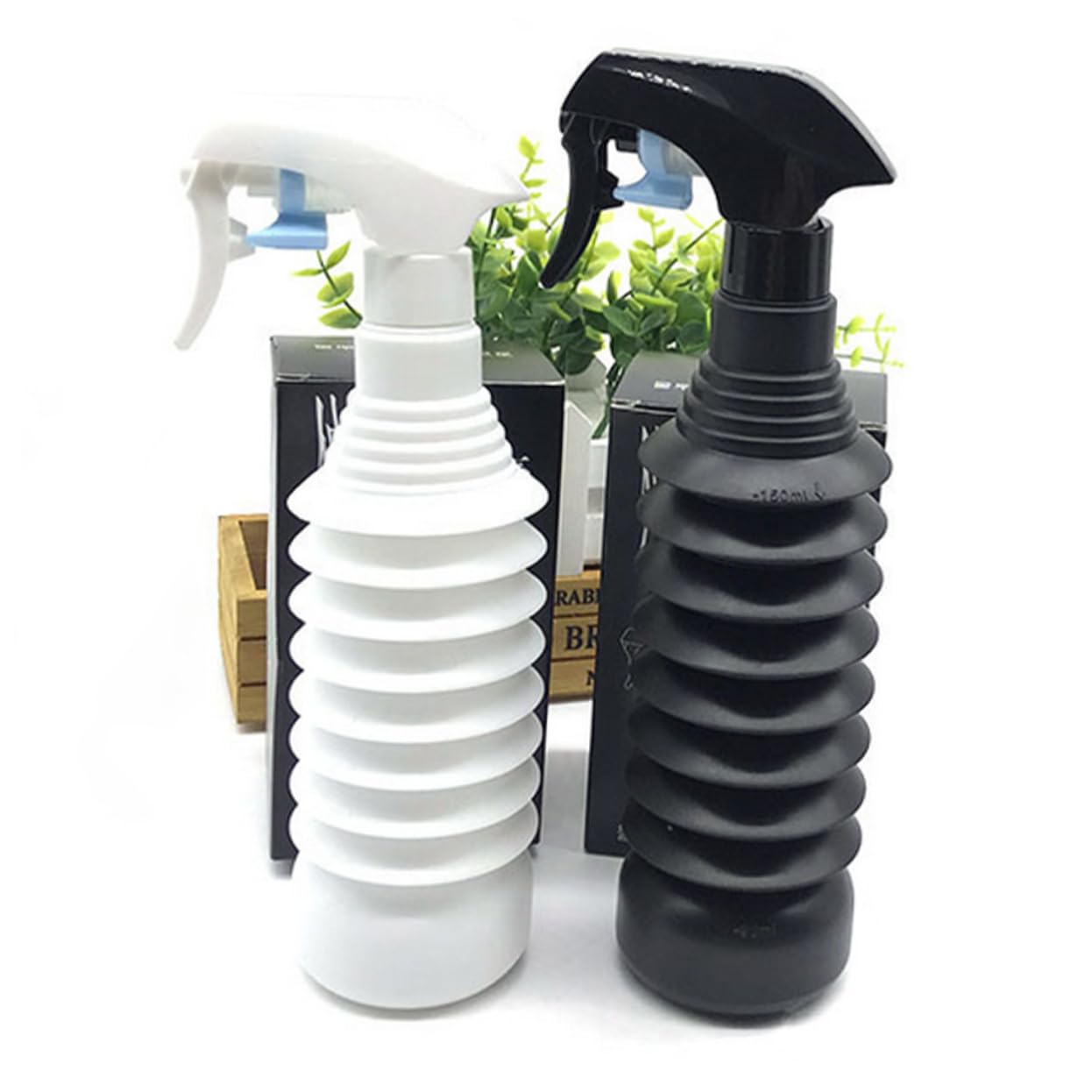 3 Pezzi Spray Bottle per Parrucchieri e Giardinaggio Nebulizzatore Portatile con per e Vuota e Design Compatto e Facile Usare