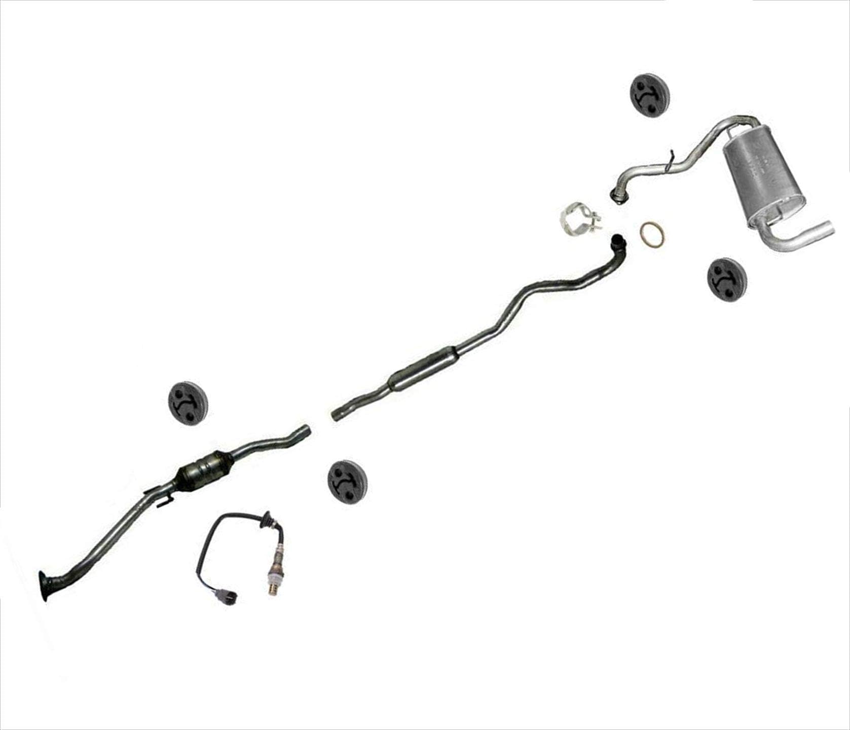 Amazon.com: Exhaust System Replacement Part For Toyota Matrix & Pontiac ...