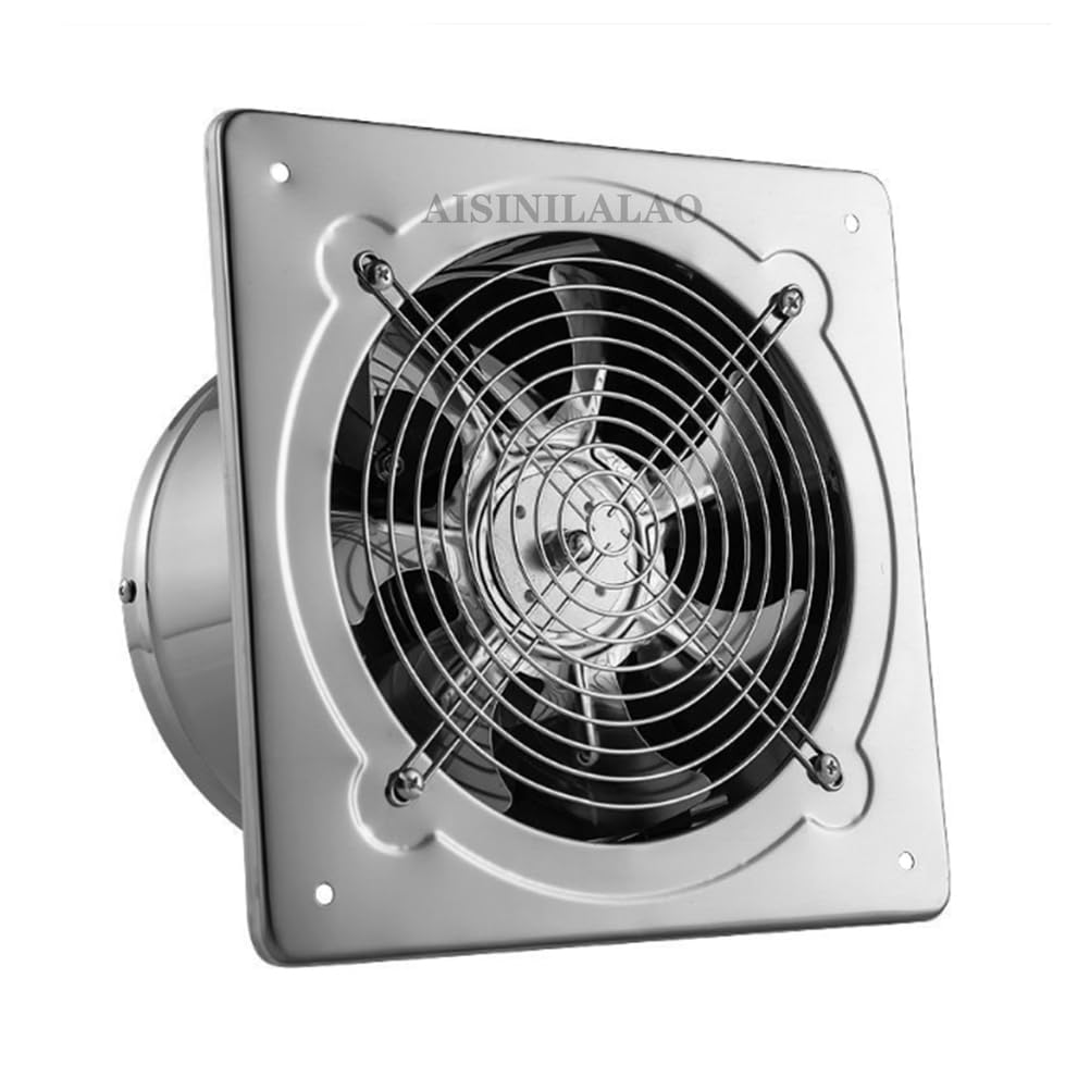 Ventilateur D'extraction De 12 Pouces, Ventilation d'air en Ligne, Extracteur d'air, Ventilateur De Cuisine, De Salle De Bain, De Mur, De Fenêtre, De Plafond, Silencieux (220V/120W)