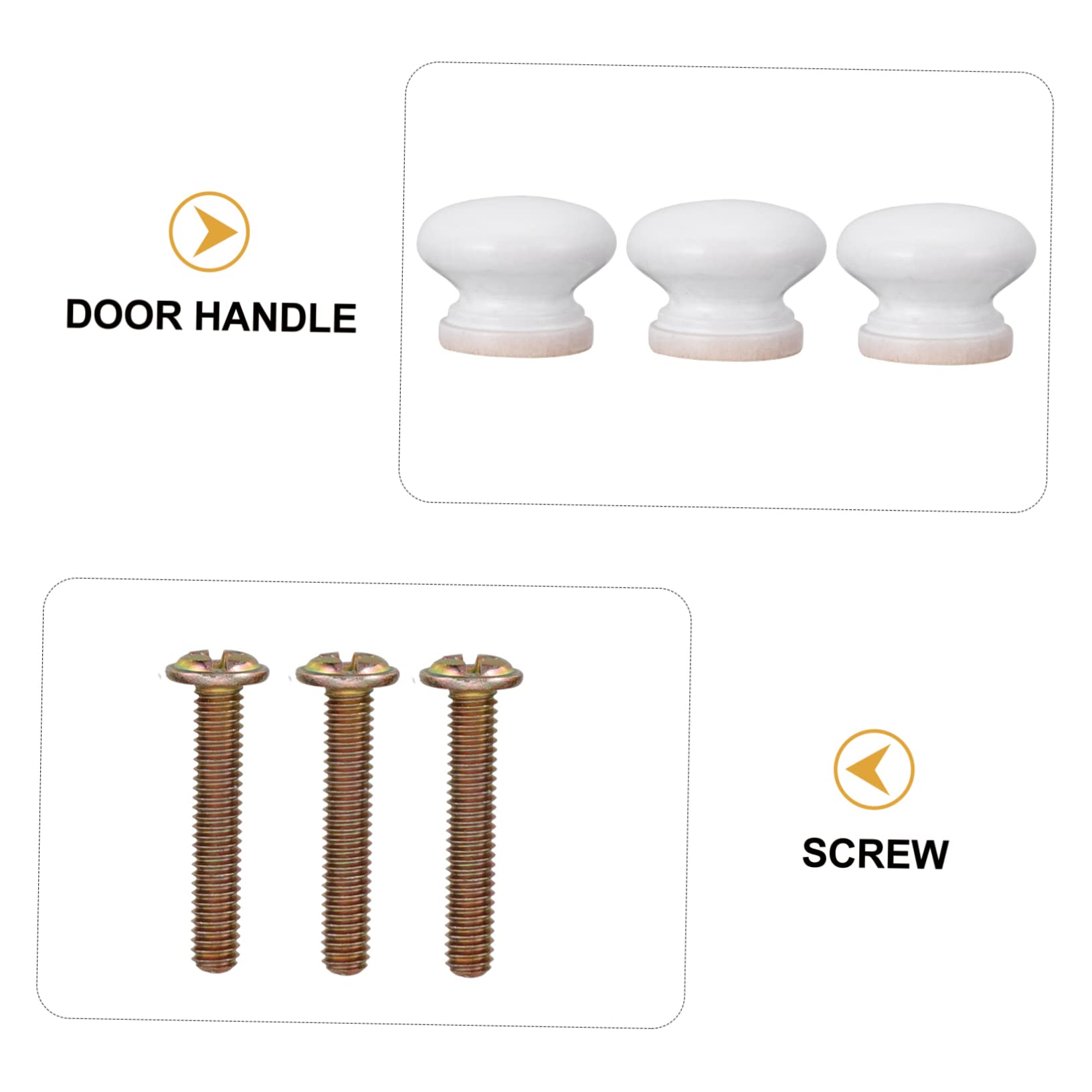 TOBBOMEY Matte Black 12pcs Bronze Handles for Cabinet Knobs Drawer Pulls and Furniture