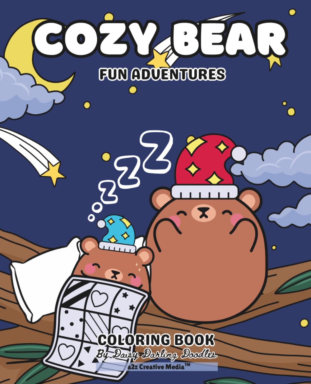 Cozy Bear: Fun Adventures Coloring Book