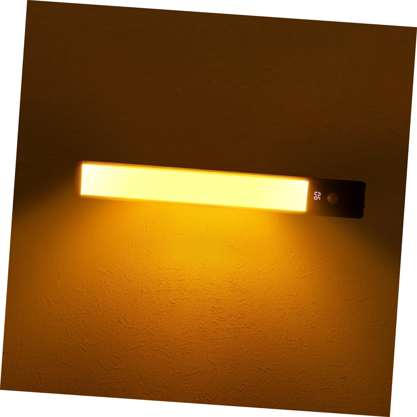 WOONEKY 4 Piezas Luces LED con Sensor de Movimiento para Armarios de Iluminación Automática para Cocina Escaleras y Pasillos Diseño Compacto y Función de