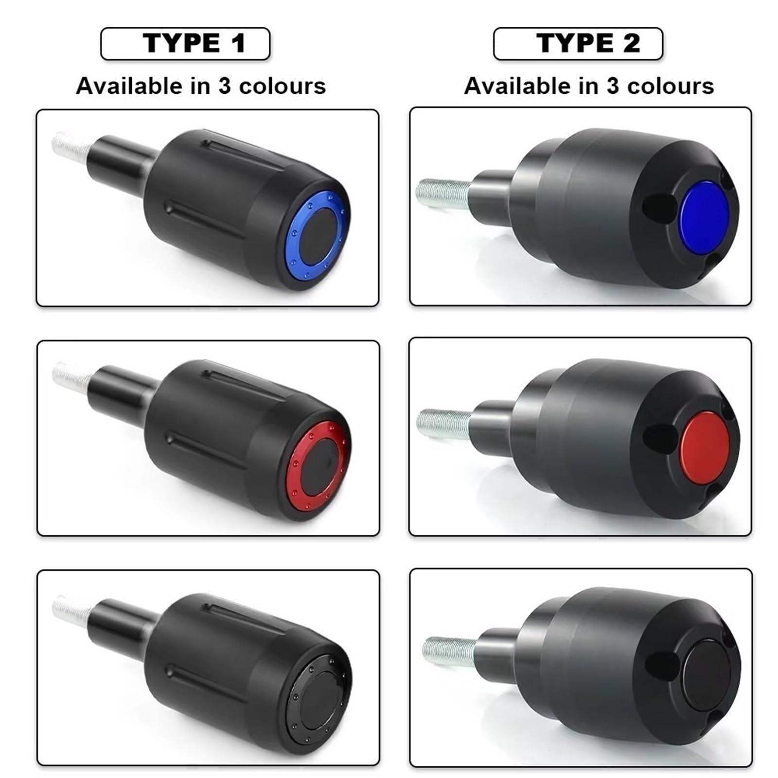 Protezioni Telaio Moto Per Z1000 2010-2018 Per Z1000R 2017-2020 Protezione Dalla Caduta Crash Protector Pad(Style 3)