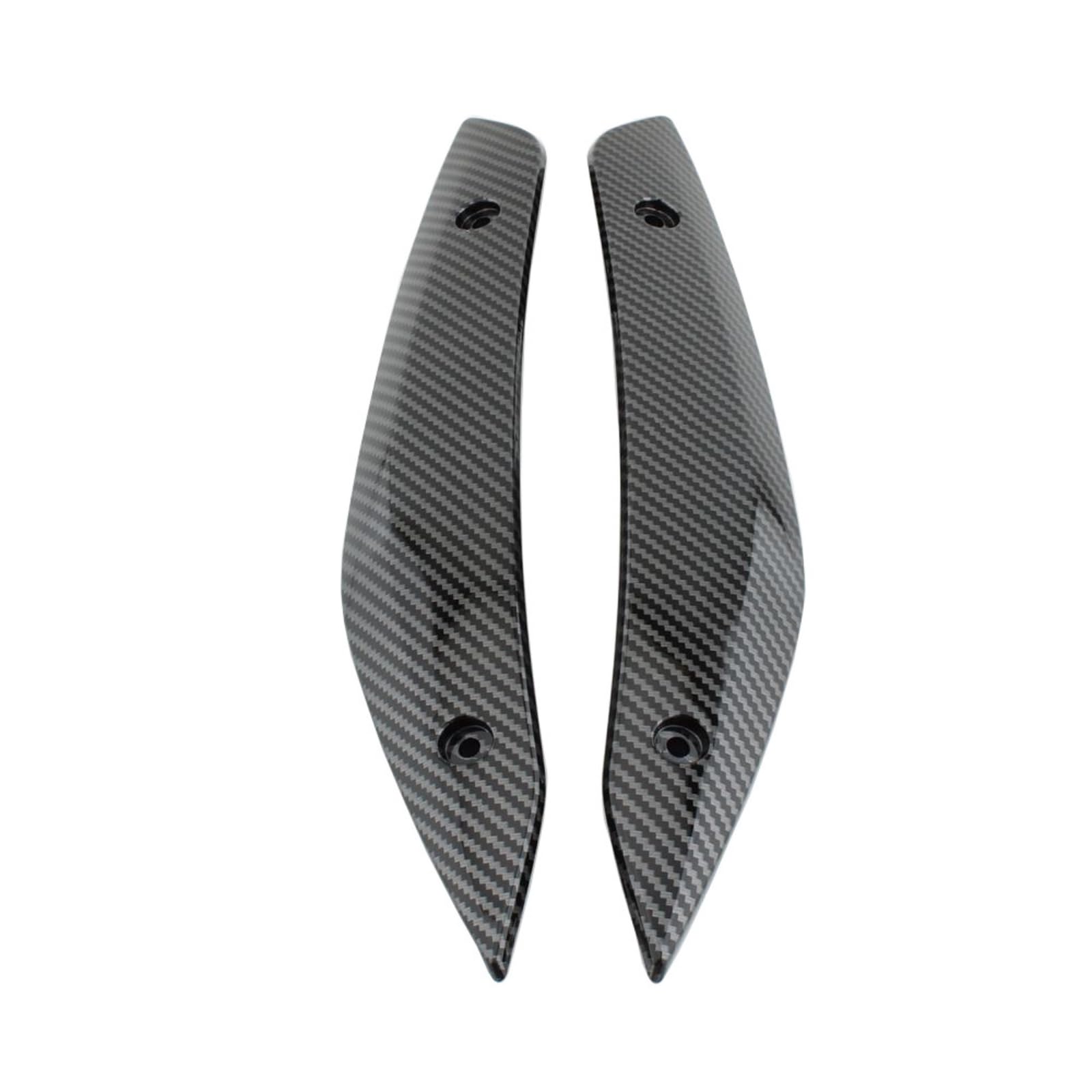 Embellecedor Cúpula Motocicleta Diseño Curvado y Estilizado, Ligero, Alerón Parabrisas, Fibra Carbono